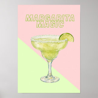 Poster Arte de Parede Margarita Magic
