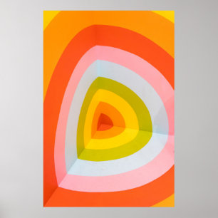 Poster Arte de parede multicolorida