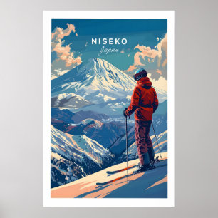 Poster Arte de Parede Niseko - Japão 1