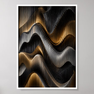 Poster Arte de Parede Onda Paramétrica