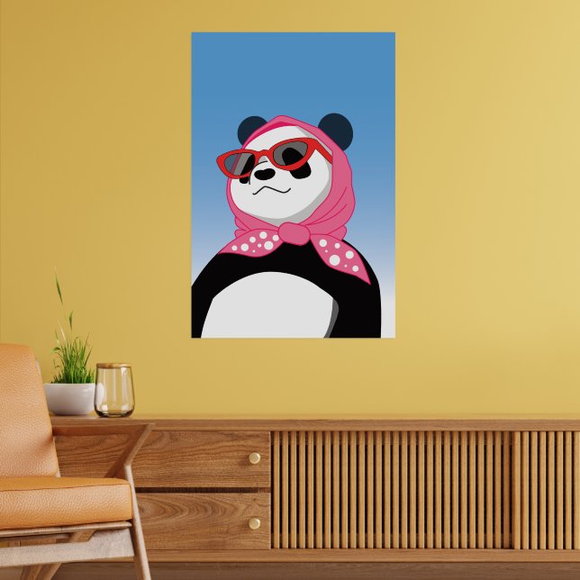 Poster Arte de Parede Panda (Sala de Estar 2)