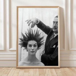 Poster Arte de Parede para um Dia de Cabelo Ruim, Cartaz