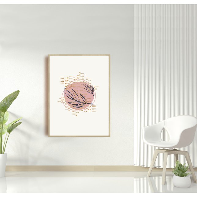 Poster Arte de parede pastel Modern Boho (Criador carregado)