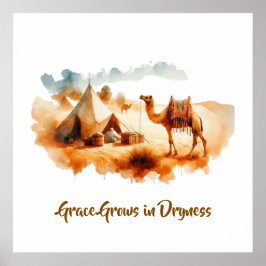 Poster Arte de parede - Pintura do Deserto