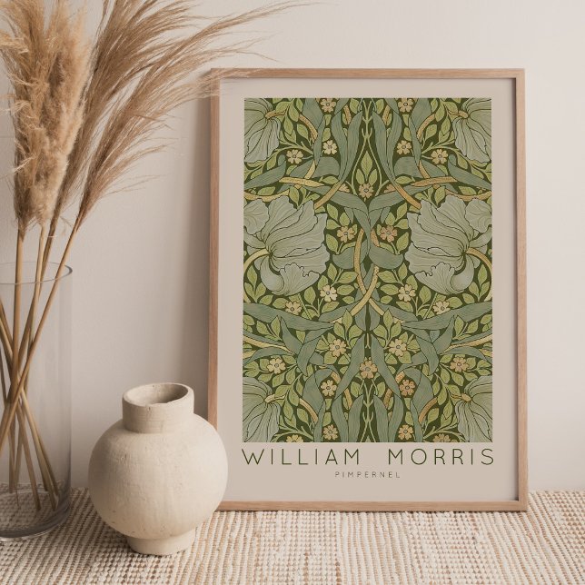 Poster Arte de Parede Pôster Pimpernel William Morris (Criador carregado)