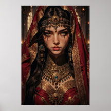 Arte de Parede Rainha Régia das Sombras