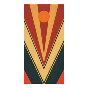 Póster Arte de parede retrô minimalista