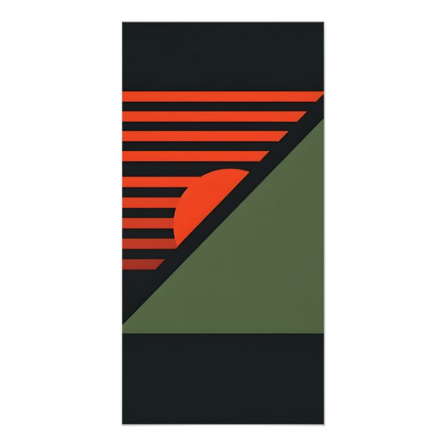 Póster Arte de parede retrô minimalista (Frente)