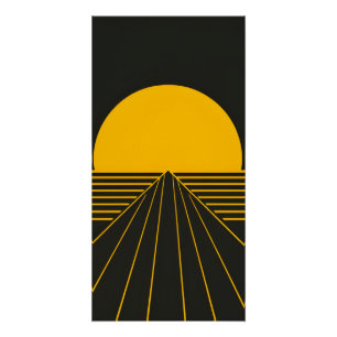 Póster Arte de parede retrô minimalista