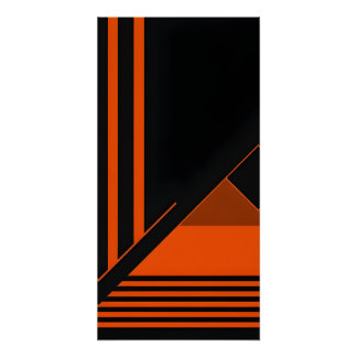 Póster Arte de parede retrô minimalista
