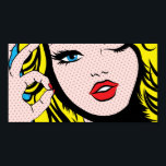 Poster - Arte de Pop O-K da Quadrinha<br><div class="desc">Você tem a escolha de enquadrar isto e qualquer um dos posters que eu tenho.</div>