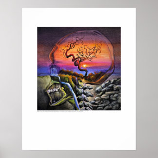 Poster Arte de raios X - Sella Turcica Sunset - L. Rainey