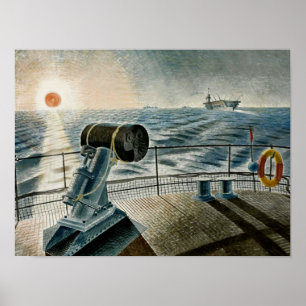 Poster Arte de Ravilious - O Sol da Meia-Noite