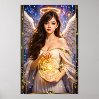 Poster Arte de Retrato de Fantasia Original – A Coleção A