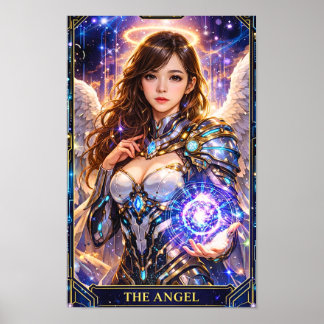 Poster Arte de Retrato de Fantasia Original – A Coleção A