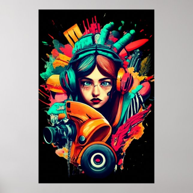 Poster arte de rua (Frente)