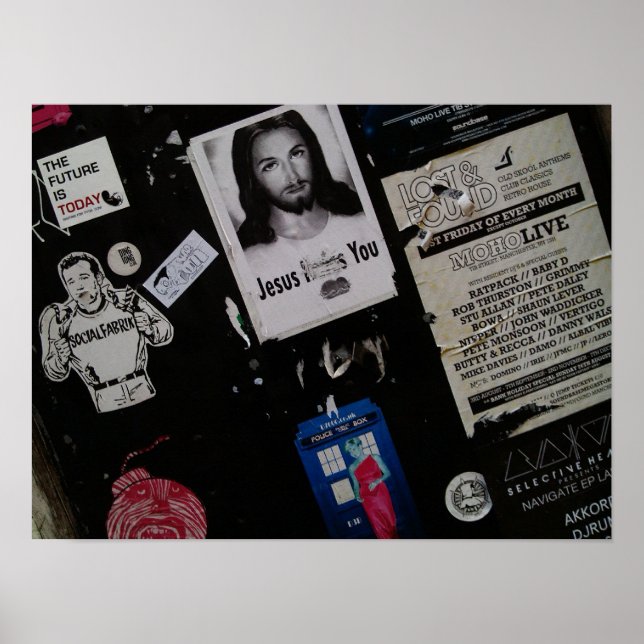 Poster Arte de rua e grafite (Frente)