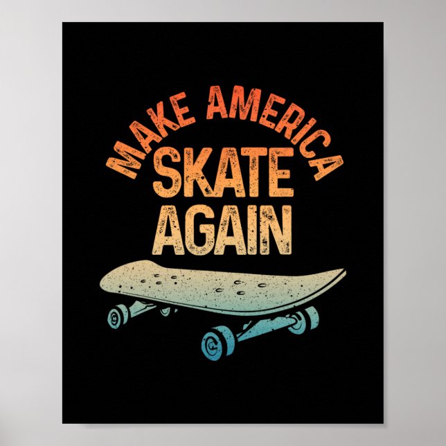 Poster Arte de skate legal para homens e mulheres Skate (Frente)