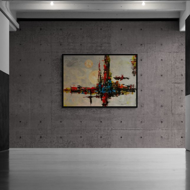 Poster Arte de Sonho Abstrato (Criador carregado)