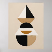 Arte de triângulo minimalista Abstrato de geometri