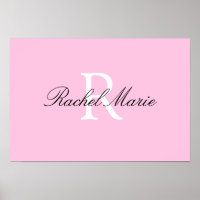 Arte de viveiro de nome personalizado