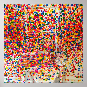 Poster Arte de Yayoi Kusama