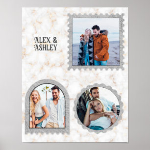 Poster Arte Deco Moderna Design Personalizado com Nome e 