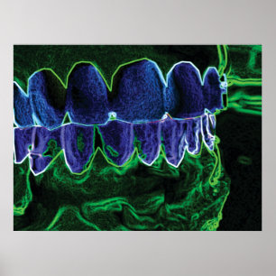 Póster Arte dental