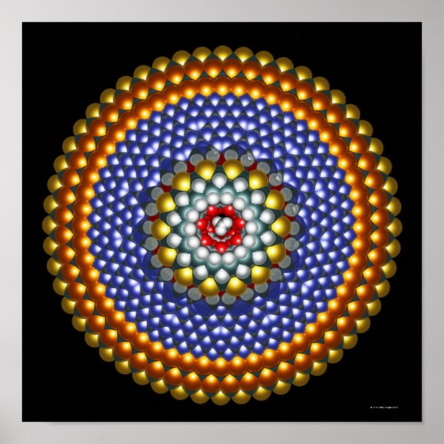 Poster Arte diferencial molecular (Frente)
