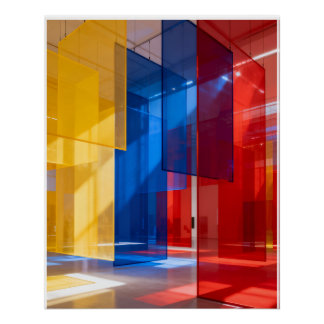 Póster Arte digital imersiva