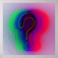 Arte Digital Moderna | Parede de perguntas a cores