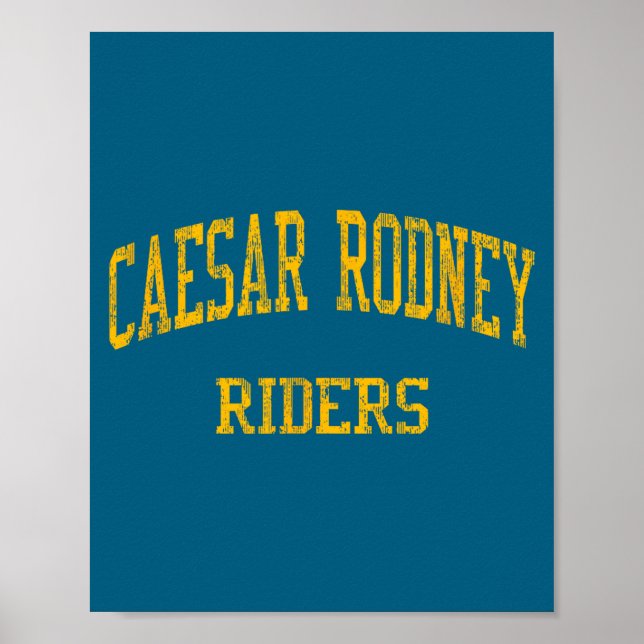 Poster Arte do Caesar Rodney High School (Frente)