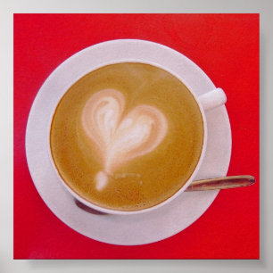 Poster Arte do café