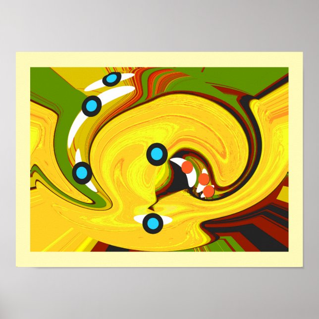 Poster arte do caminho dourado (Frente)
