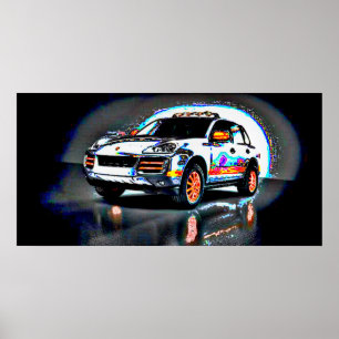 Poster Arte do carro