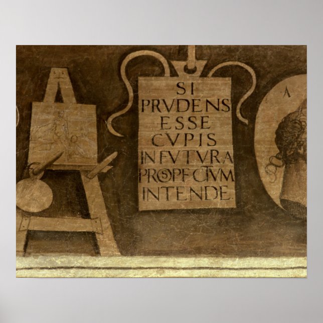 Póster Arte, do ciclo "Artes Liberais" (fresco) (Frente)