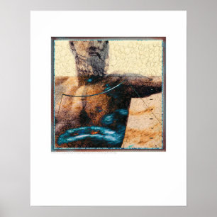 Poster Arte do cobrir - opinião da caixa - Griego