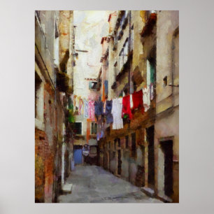 Póster Arte do Dia de Lavagem