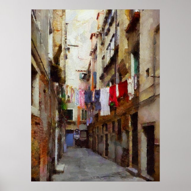 Póster Arte do Dia de Lavagem (Frente)