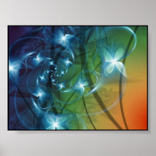 Poster arte do fractal