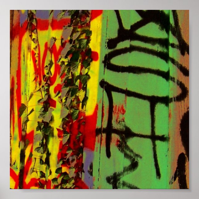 Poster arte do grafite real (Frente)
