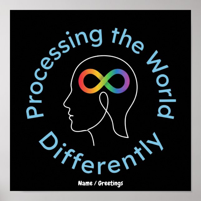 Poster Arte do Infinito Processando o Mundo de Forma Dife (Frente)
