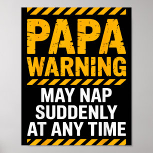 Poster Arte do Papai para Vovô Homens dos Netos Dia dos P
