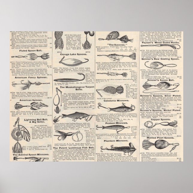Póster Arte do pescador e propaganda (Frente)