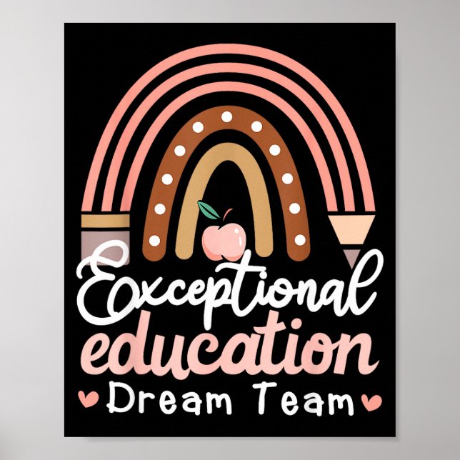 Poster Arte do Professor da Equipe dos Sonhos de Educação (Frente)