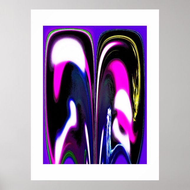 Póster Arte do tempo dobrável (Frente)