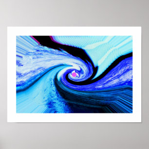 Póster Arte do túnel de tempo