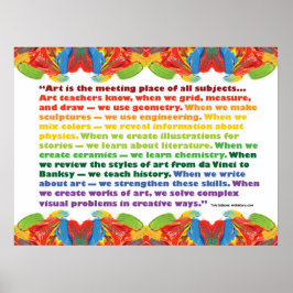 Póster Arte é o local de reunião