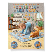 Arte Educacional em 3D de Argila: Criança e Gato A