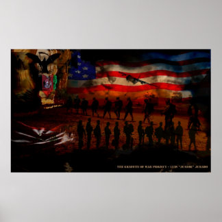 Poster Arte em Conflito - Desenhada por Luis Jurado, Jr